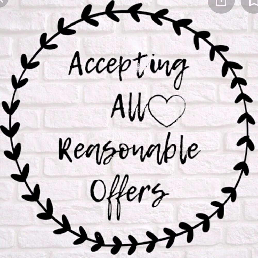 reasonable offers pls